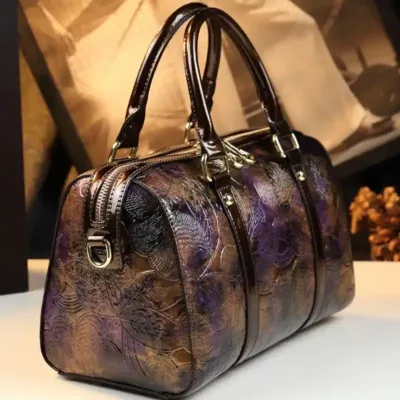 Women's Zipper Closure Crossbody Bag